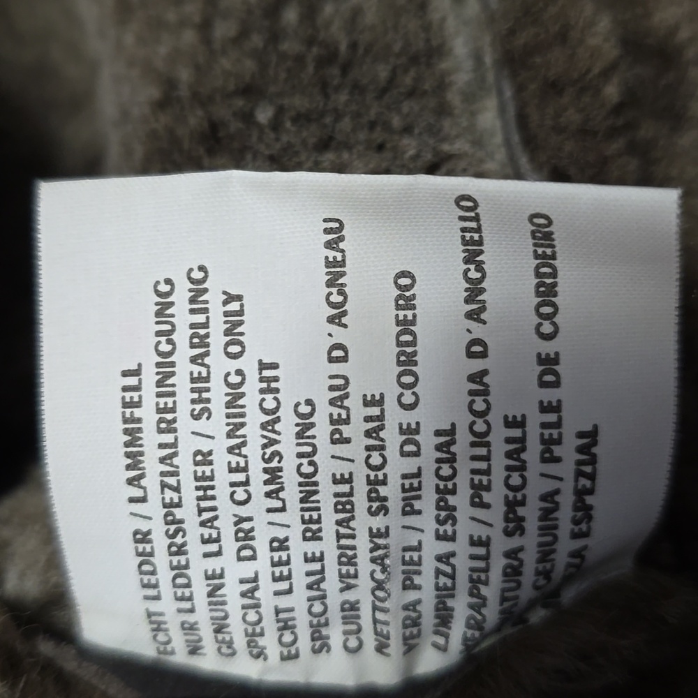 Bradley Brown Genuine Leather Shearling Size XL Unisex - Picture 7 of 9